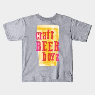 Craft Beer Boyz Pint Kids T-Shirt